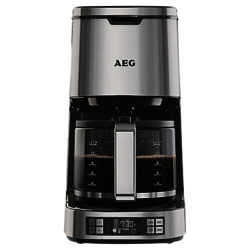 AEG KF7800 Filter Coffee Machine, Silver